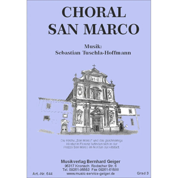 Choral San Marco (Large Concert Band)