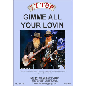 Gimme all your lovin - ZZ Top (Concert Band)