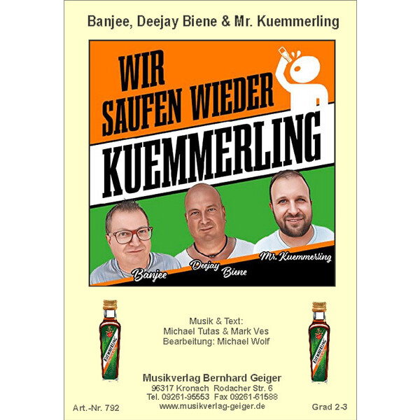 Wir saufen wieder Kuemmerling (Concert Band)