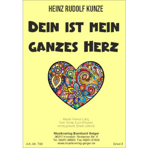 Dein ist mein ganzes Herz - Heinz Rudolf Kunze (Bigband)