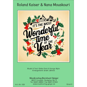 01. Its the most wonderful time of the year (Concert Band)