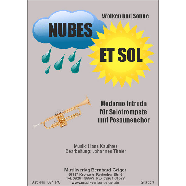 Nubes et Sol - Wolken und Sonne (Posaunenchor)