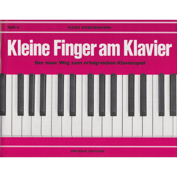 Kleine Finger am Klavier - Heft 4
