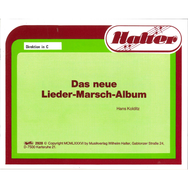 Das neue Lieder-Marsch-Album