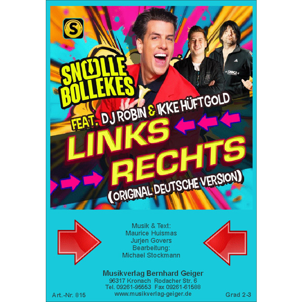 Links rechts (Snollebollekes - DJ Robin - Ikke...