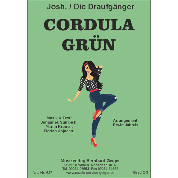 Cordula Grün - Josh. / Die Draufgänger...