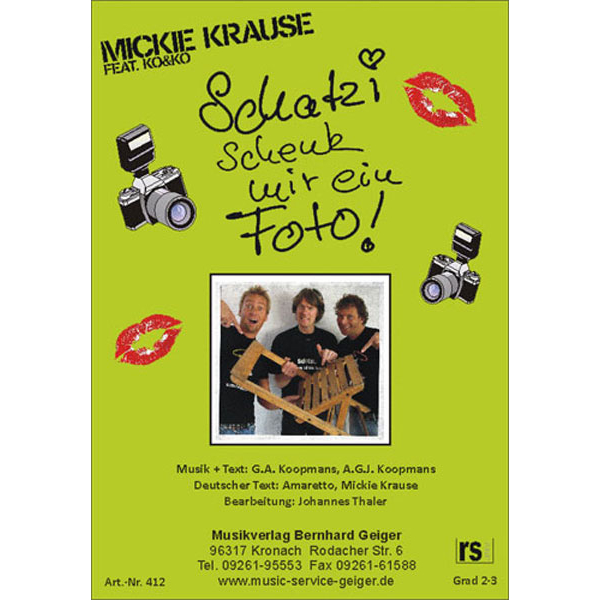Schatzi schenk mir ein Foto - Mickie Krause (Blasmusik)...