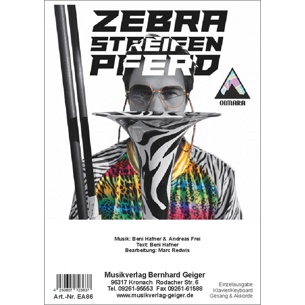 Zebrastreifenpferd (Oimara) (Einzelausga box