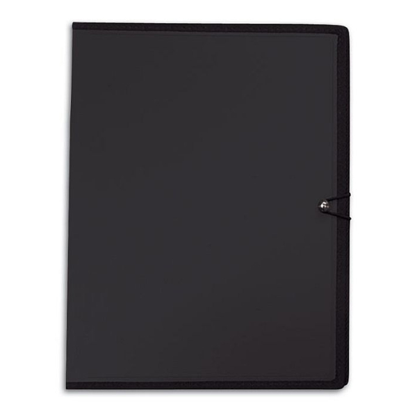 Choir Music Folder Star 763/1 black A4 Skai Leather