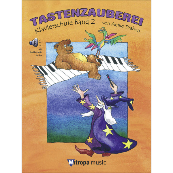 TASTENZAUBEREI - Klavierschule Band 2 (with Audio Online)