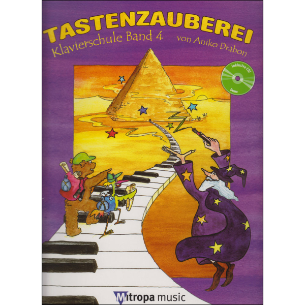 TASTENZAUBEREI - Klavierschule Band 4 (with CD)