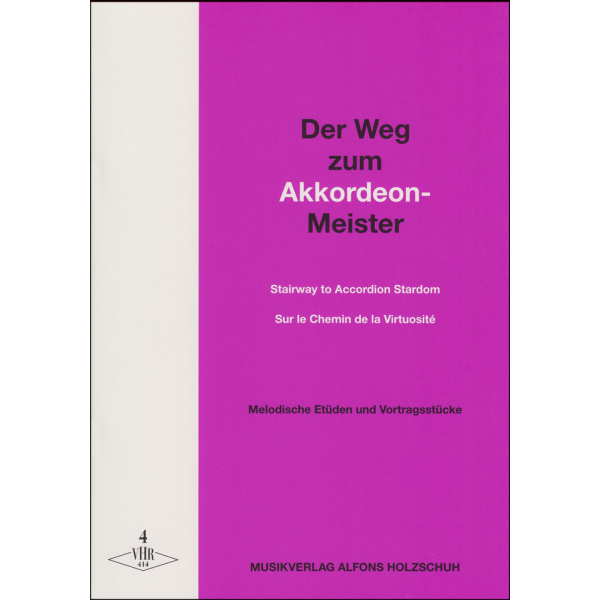 Der Weg zum Akkordeon-Meister - Band 4