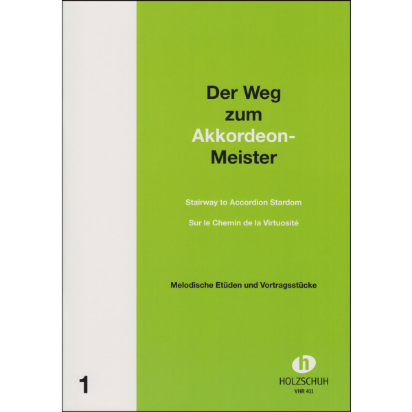 Der Weg zum Akkordeon-Meister - Band 1