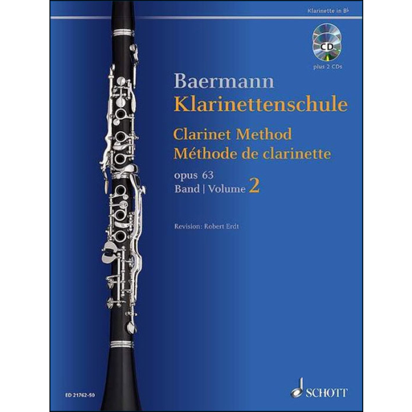 Baermann: Klarinettenschule op. 63 - Band 2 (with CD)