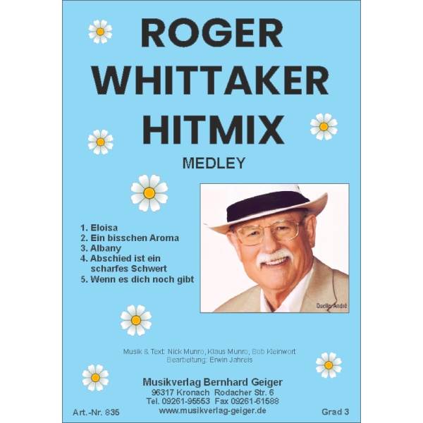3. Roger Whittaker Hitmix Medley (Blasmusik