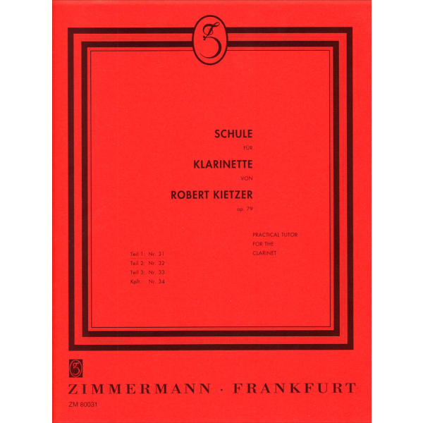 Schule für Klarinette - R. Kietzer - Teil 1
