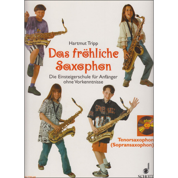Das fröhliche Saxophon mit 2 CDs  für Tenor-...