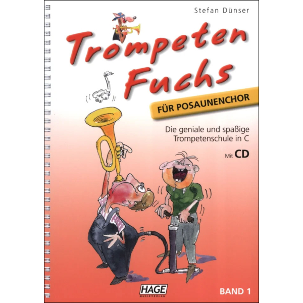 Trompeten Fuchs Band 1 C-Notation mit Download-Code