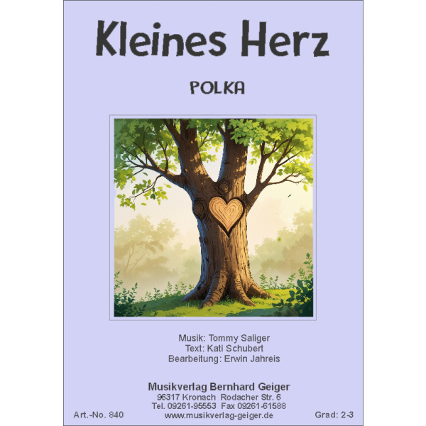 Kleines Herz (Polka) (Kleine Blasmusik)