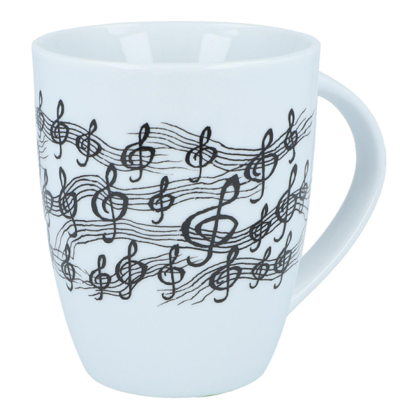 Cup / Porcelain mug Flying notes