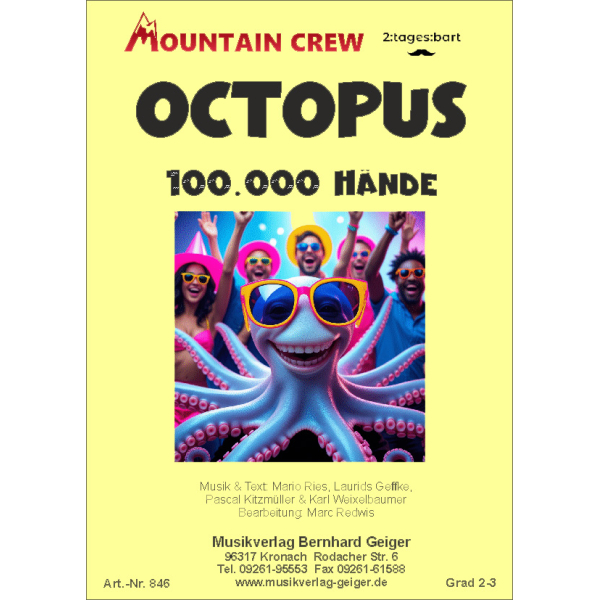 4. Octopus - 100,000 Hands (Mountain Crew) (Big Band)