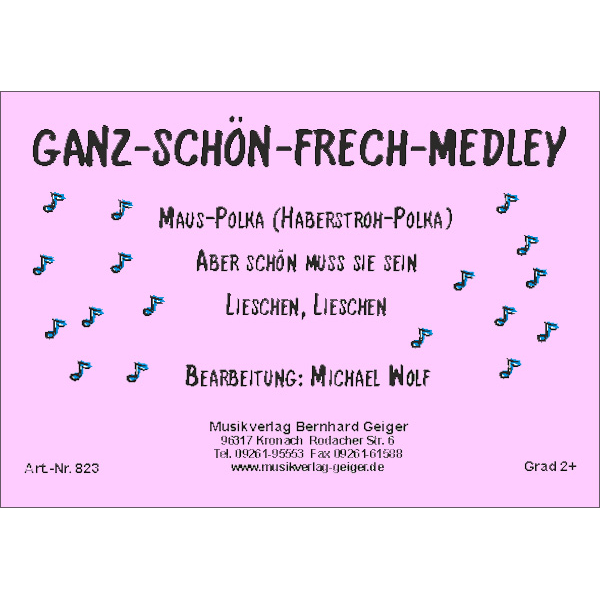 Ganz-Schön-Frech-Medley (Blasmusik) box