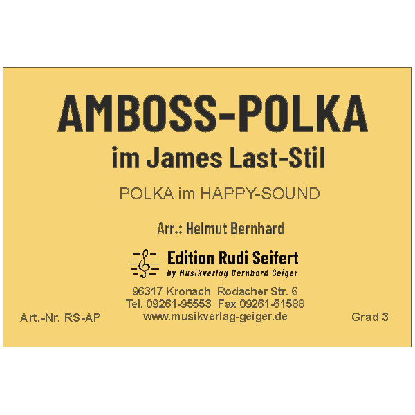 Amboss-Polka im James Last Stil (Kleine Blasmusik)