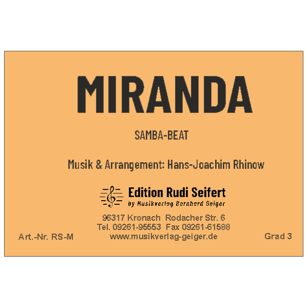 Miranda - Samba-Beat (Blasmusik)