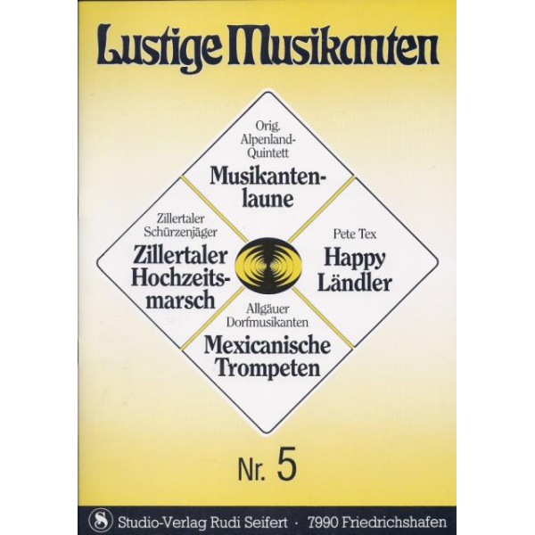 Lustige Musikanten 05 (songbook)