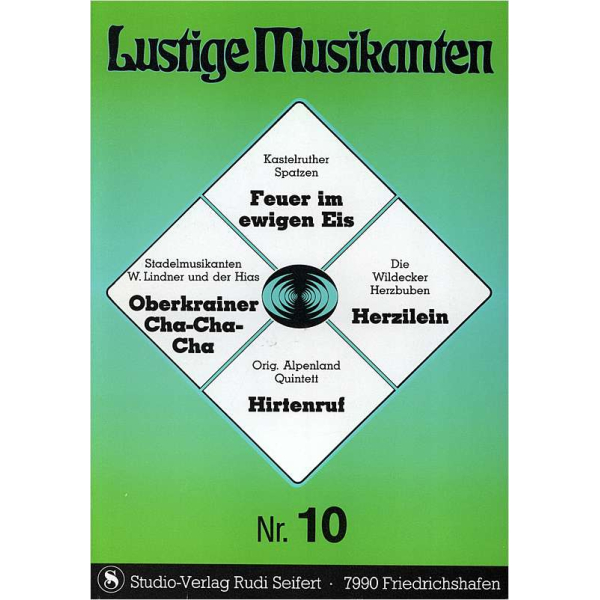 Lustige Musikanten 10 (songbook)