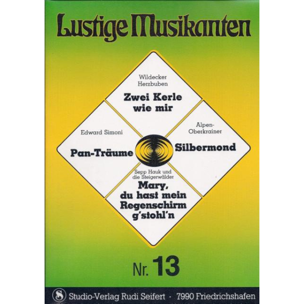Lustige Musikanten 13 (Songbuch)