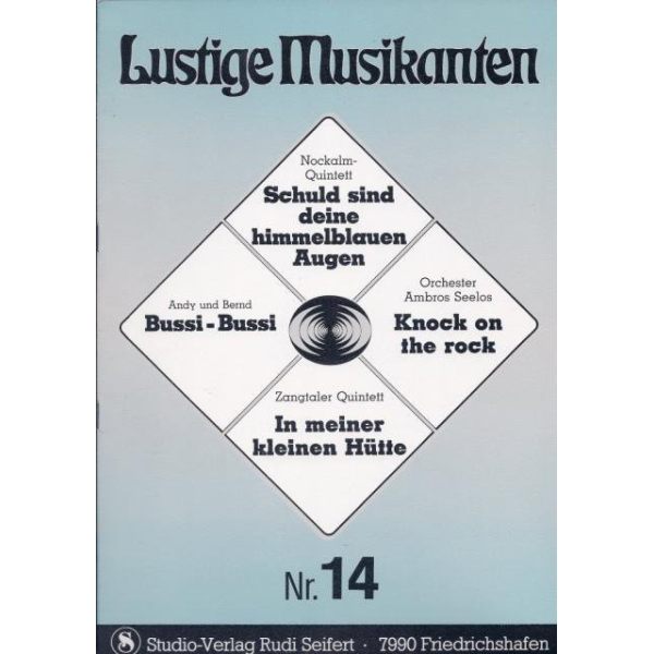 Lustige Musikanten 14 (Songbuch)