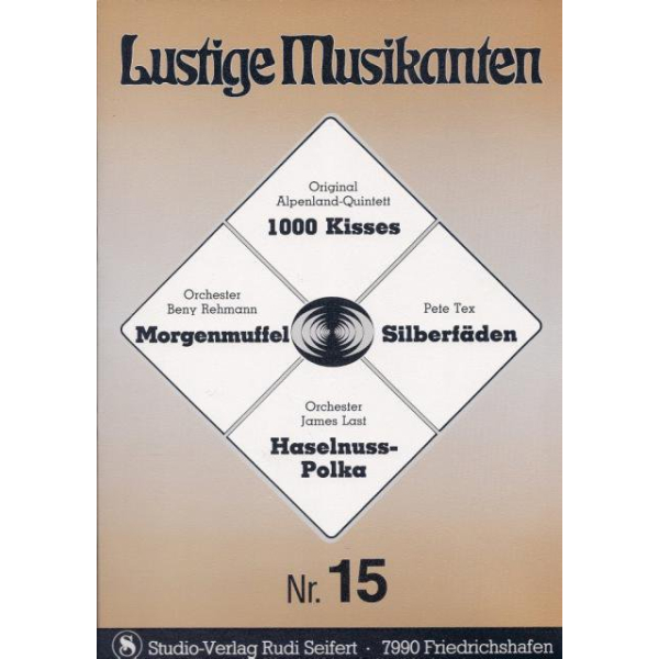 Lustige Musikanten 15 (Songbuch)