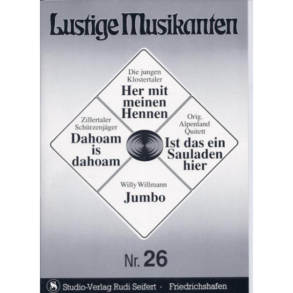 Lustige Musikanten 26 (Songbuch)