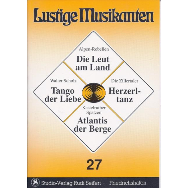 Lustige Musikanten 27  (Songbuch)