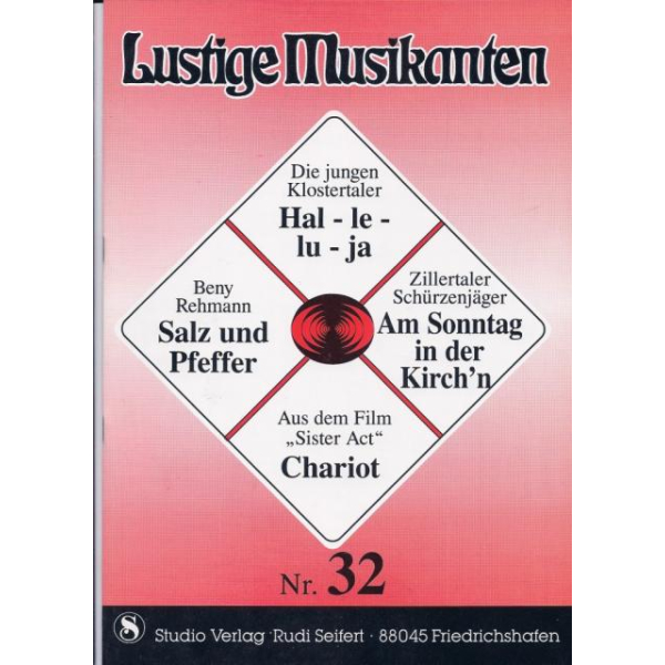 Lustige Musikanten 32 (Songbuch)
