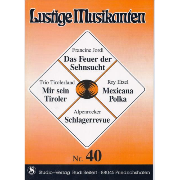 Lustige Musikanten 40 (Songbuch)
