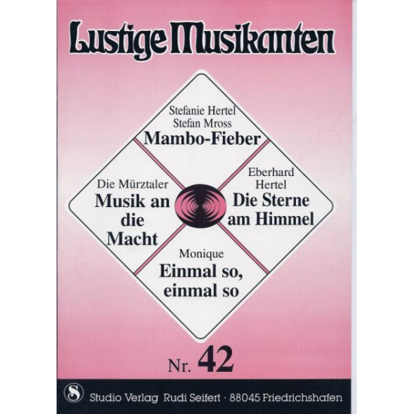 Lustige Musikanten 42 (Songbuch)