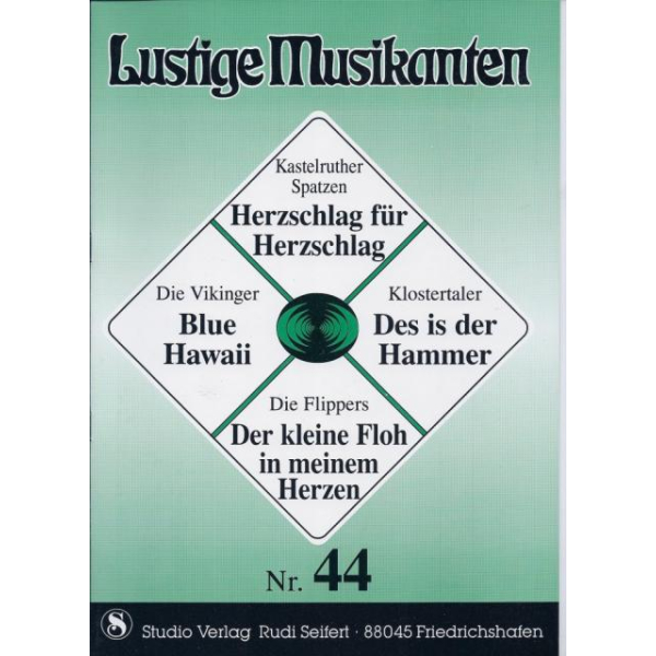 Lustige Musikanten 44 (Songbuch)