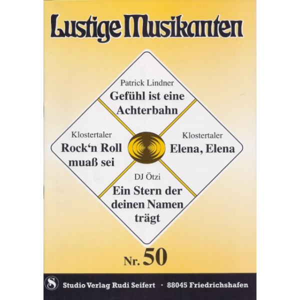Lustige Musikanten 50 (Songbuch)