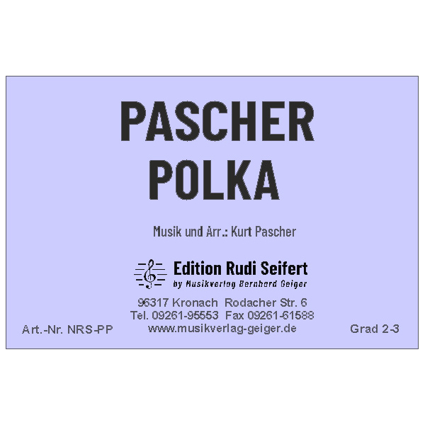 Pascher-Polka (Kleine Blasmusik)