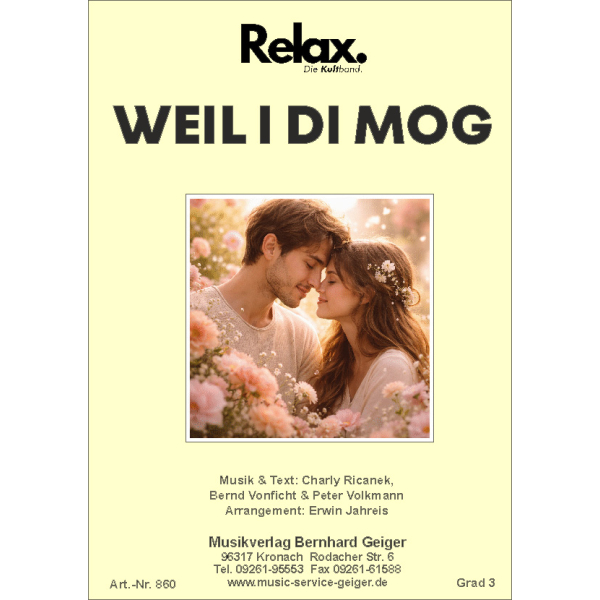 Weil i di mog (Relax) (Bigband)