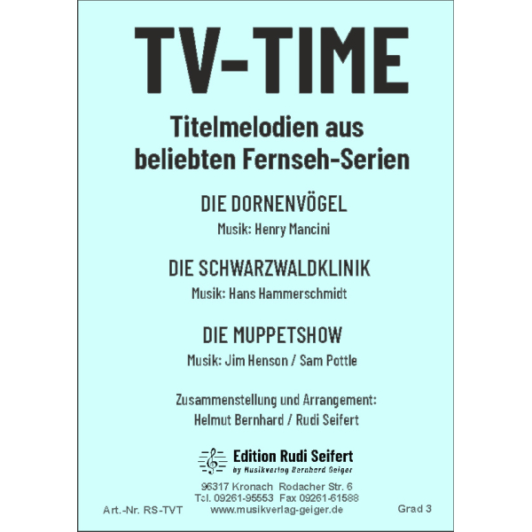 TV-Time (Medley) Blasmusik