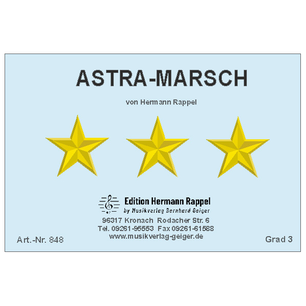 Astra Marsch - Neuausgabe (Kleine Blasmu box