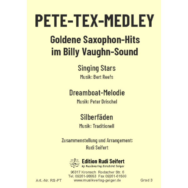 Pete-tex-Medley (Big Band)