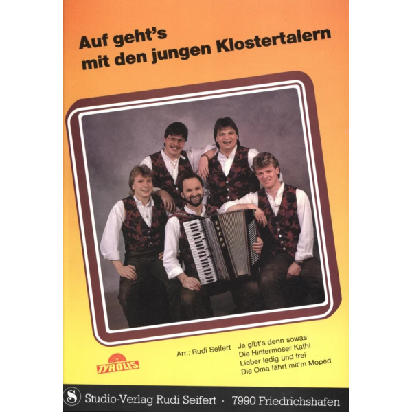 Auf gehts mit den Jungen Klostertalern (Songbook)