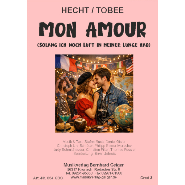 Mon Amour (Hecht & Tobee) Concert Band