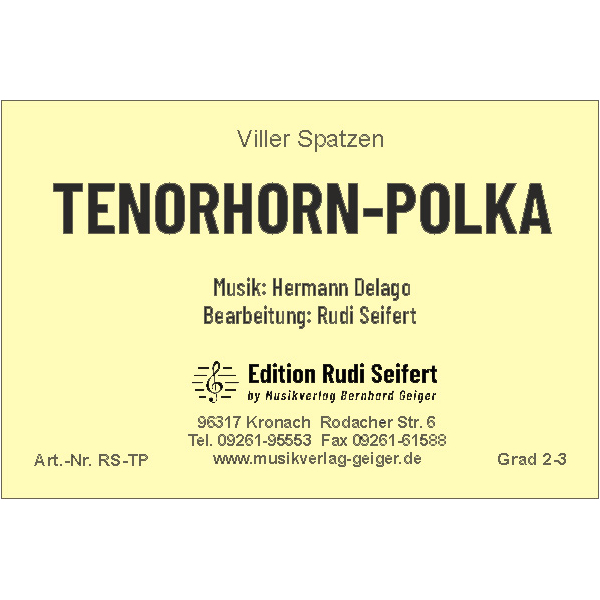 Tenorhorn-Polka (Small Concert Band)