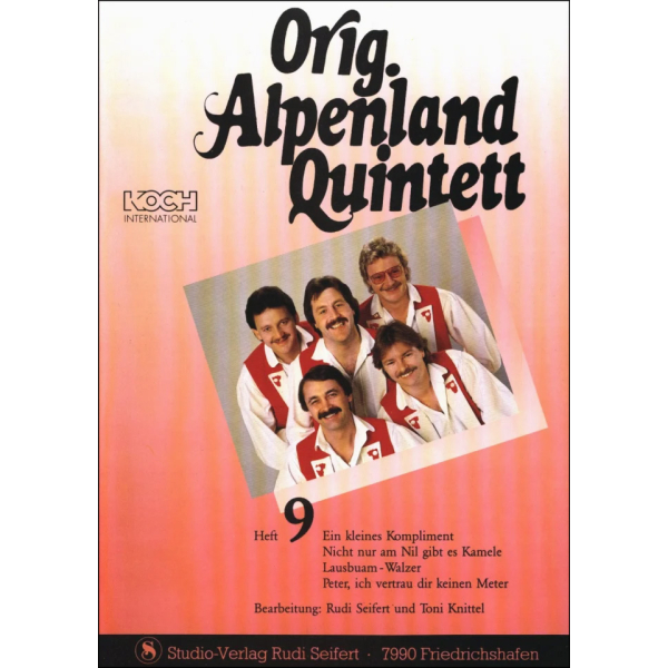 Alpenland Quintett: Alpenländer Stimmungsparade No. 2 (