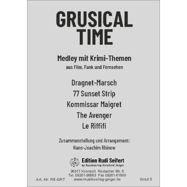 Grusical-Time (Medley) (Blasmusik)